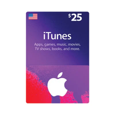 iTunes USA $25 Gift Card