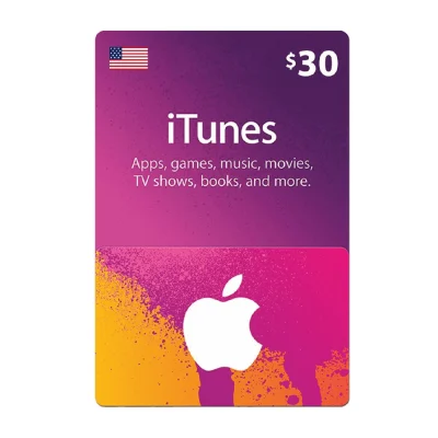 iTunes USA $30 Gift Card