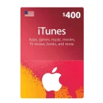 iTunes USA $400 Gift Card