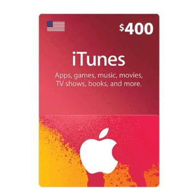 iTunes USA $400 Gift Card
