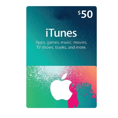 iTunes USA $50 Gift Card