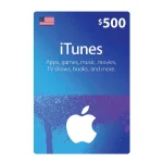 iTunes USA $500 Gift Card