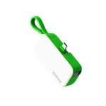 Momax Power Mini 5000mAh 3 in 1 with USB-C Plug – Green