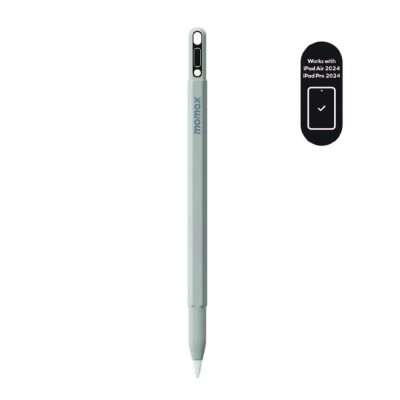 Momax Pop Magnetic Active Stylus Pen - Grey