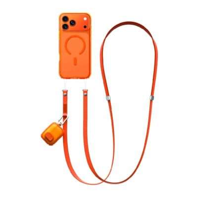 Amazingthing Titan Mag Strap for Phone & AirPods - Orange