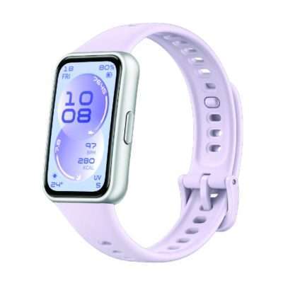 Huawei Band 11 Purple Silver Durable Polymer Case - Purple