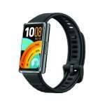 Huawei Band 11 Pro Matte Black Aluminum Case – Black Strap