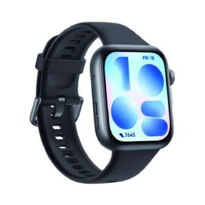 Huawei Watch Fit 5 Black Aluminum Case - Black Strap