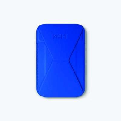 Moft Snap on iPhone Stand & Wallet - Sapphire Blue