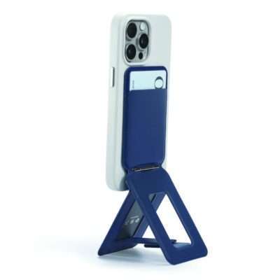 Moft Snap Invisible Phone Tripod Wallet MOVAS - Navy Blue