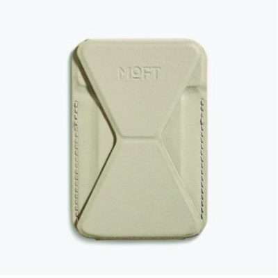 Moft Snap on iPhone Stand & Wallet - Earthen Beige