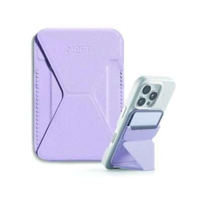 Moft Snap on iPhone Stand & Wallet - Peony