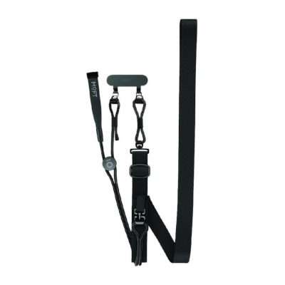Moft Adjustable Long Lanyard - Jet Black