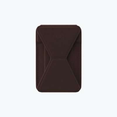 Moft Snap on iPhone Stand & Wallet - Brownie