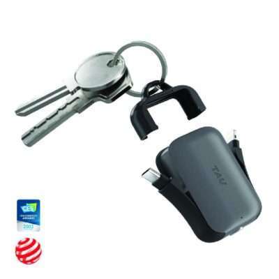 Rolling Square TAU 2 2000mAh Power Bank - Black