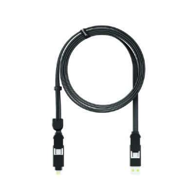 Rolling Square inCharge XL 3M Long Charging Cable - Black