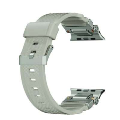 SwitchEasy Rugged Silicone Apple Watch Band 44MM to 49MM - Starlight