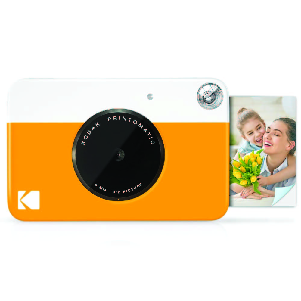 Kodak Printomatic 2X3 Camera - Yellow