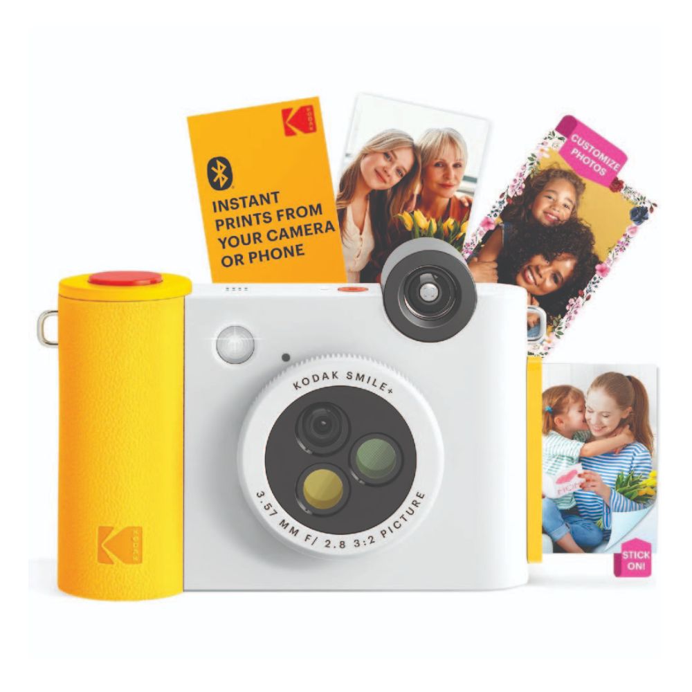 Kodak Smile+ Instant Print Digital Camera White
