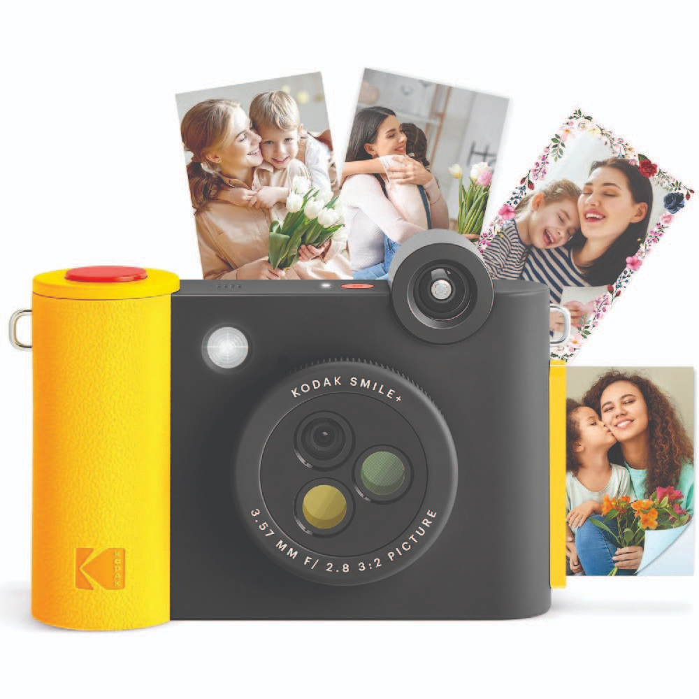 Kodak Smile+ Instant Print Digital Camera - Black