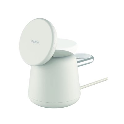 Belkin 2 in 1 Wireless Charging Dock Mag 15W - Sand