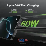 Belkin BoostCharge 60W USB-C to C Cable 1M – Black
