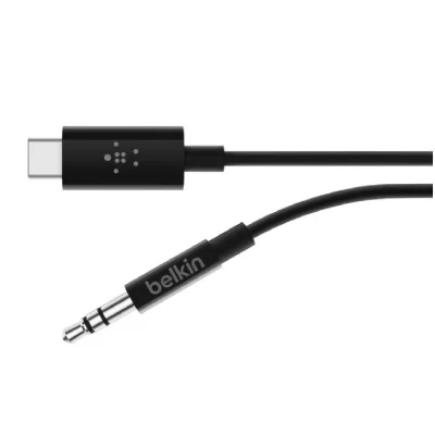 Belkin Rockstar 3.5MM Audio Cable With USB-C Connector