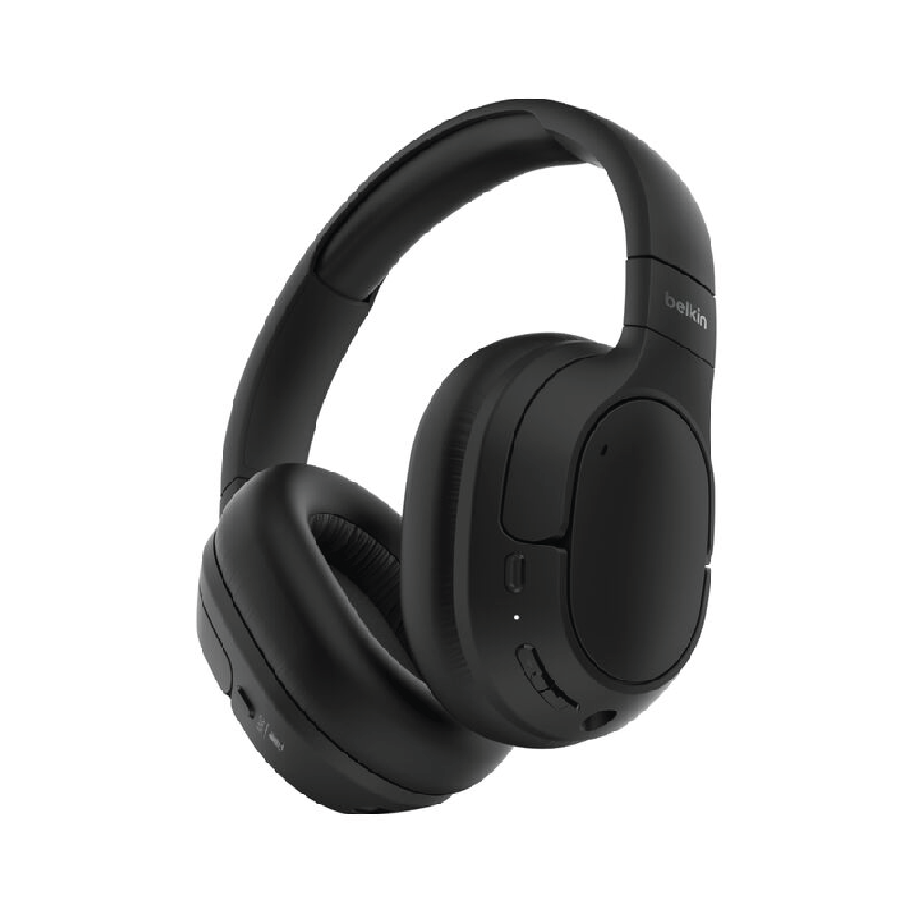 Belkin SoundForm Isolate NC Over-Ear Headphones - Black