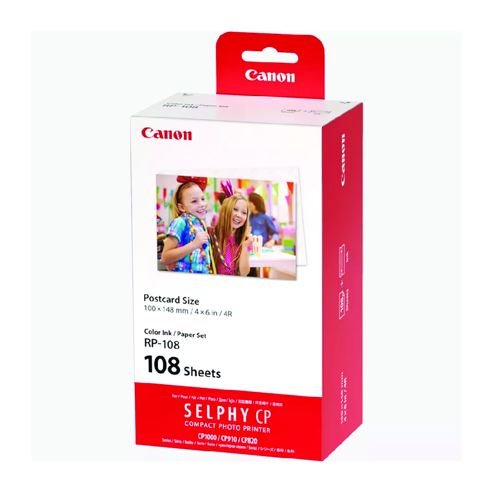 Canon RP-108 Color Ink Paper Set