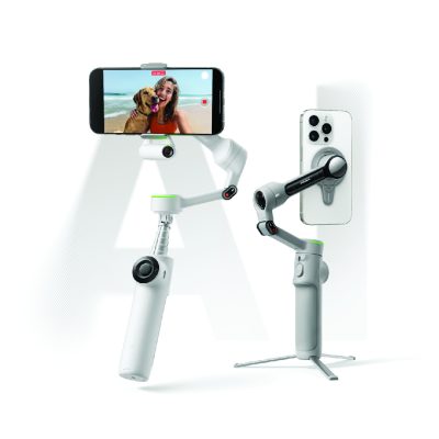 Insta360 Flow 2 AI Tracker Bundle - Stone Gray