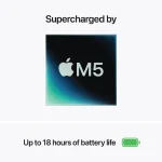 MacBook Air 13″ M5 Chip 24GB RAM 1TB SSD – Silver