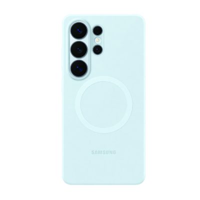 Samsung S26 Ultra Silicon Magnet Case - Light Blue