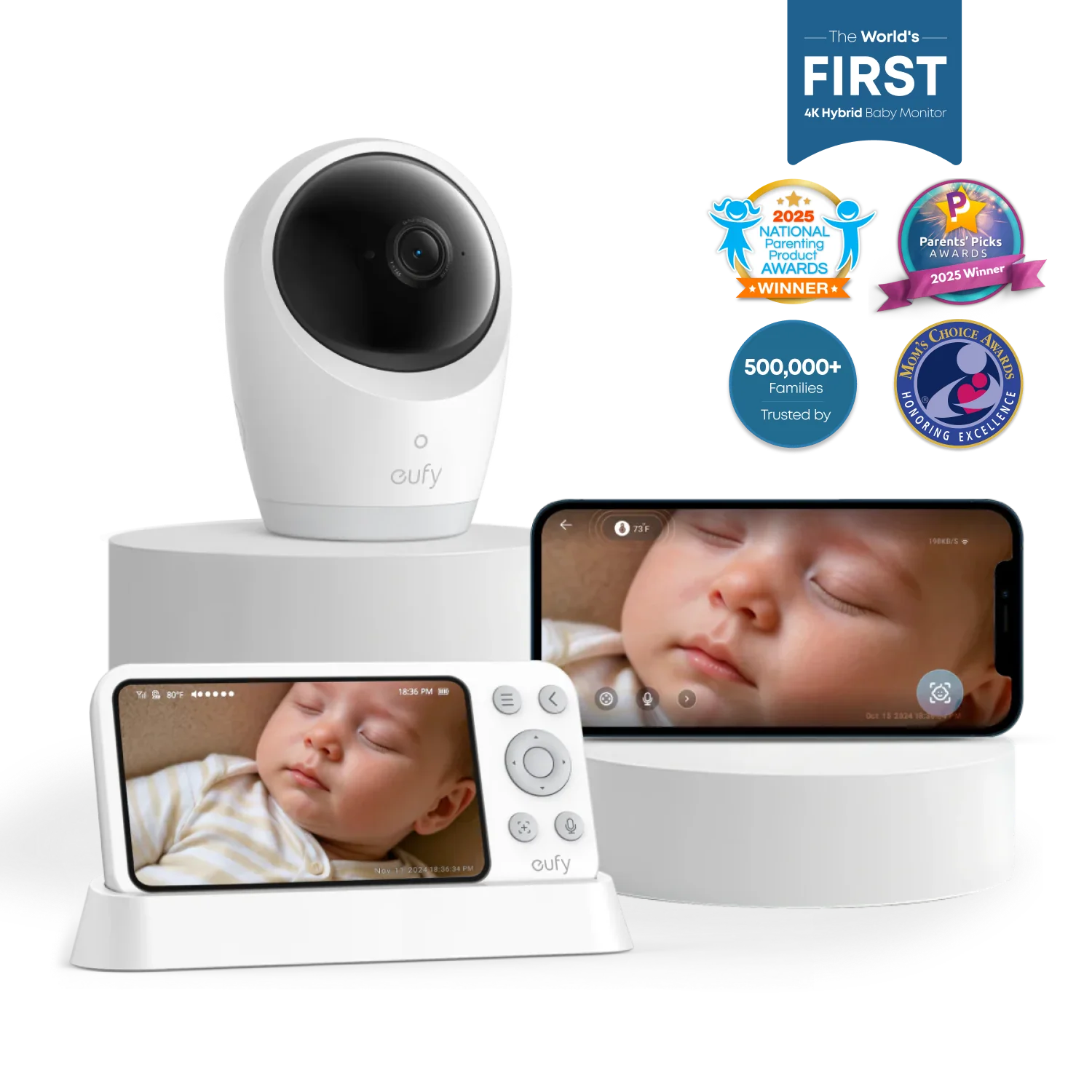 eufy Baby Monitor E21- White