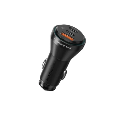 Amazingthing Flexipower Max 63W Tri-Port Car Fast Charger