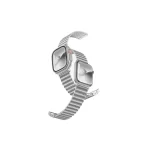 Amazingthing Metal Band for Apple Watch 42 to 49MM – Silver