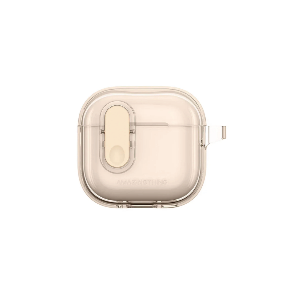 Amazingthing Minimal AirPods 4 Click Case - Gold