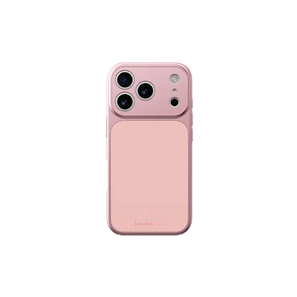 Amazingthing Minimal Full Case 17 Pro Max - Pink