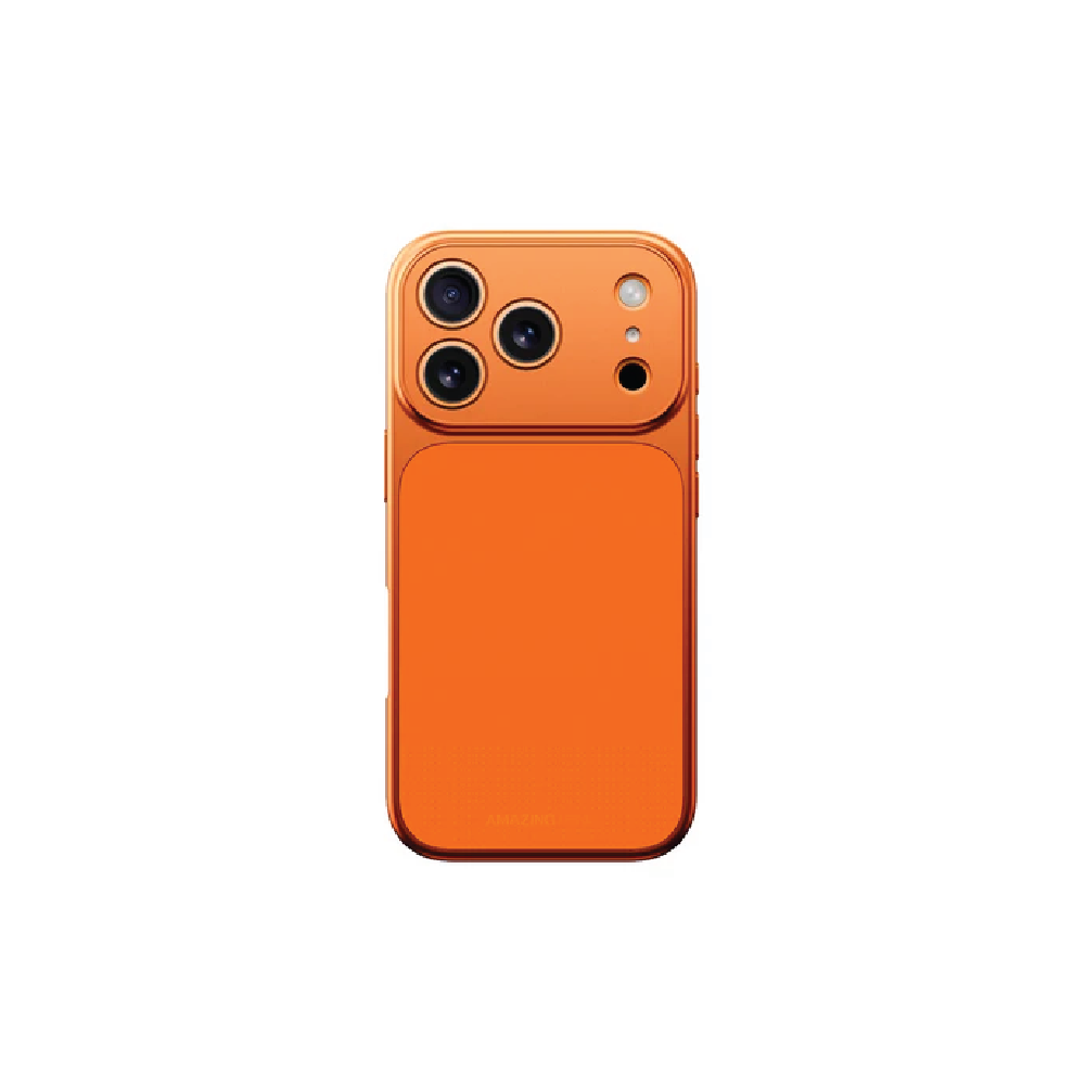 Amazingthing Minimal Full Case 17 Pro Max - Orange