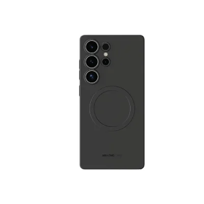 Amazingthing Minimal Mag Air Case for S25 Ultra - Black