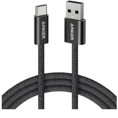 Anker Zolo USB to C Braided Cable - Black