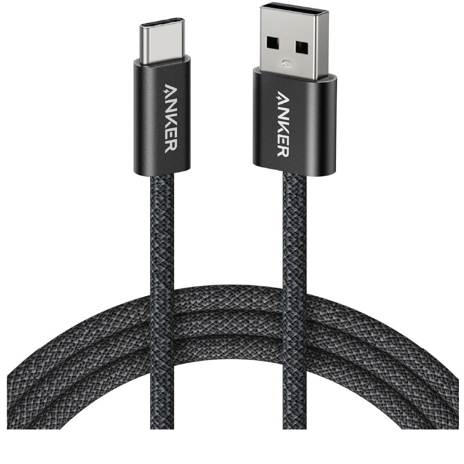 Anker Zolo USB to C Braided Cable - Black