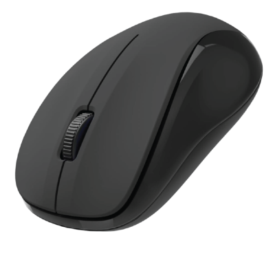 Hama MW-300 V2 Optical 3-Button Wireless Mouse – Black