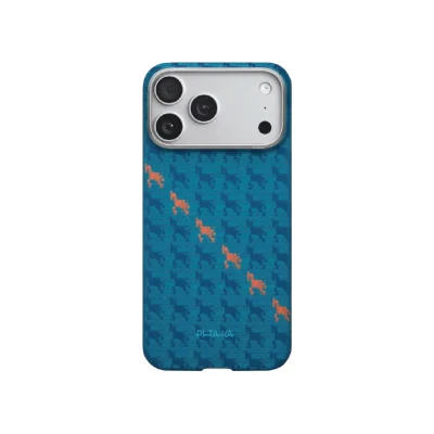 PITAKA Horse Edge Case for iPhone 17 Pro Max – Indigo