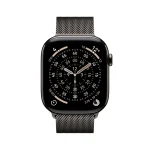 Apple Watch Series 11 GPS + Cellular 46MM Slate Titanium Case with Slate Milanese Loop M/L