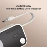 Momax X Pro Mini+ 5000mAh & Built-in C with AW Charger – White