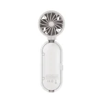Momax 1GO CLAMP Compact Foldable Umbrella-Clip Mini Fan – White