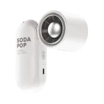 Momax 1GO CLAMP Compact Foldable Umbrella-Clip Mini Fan – White