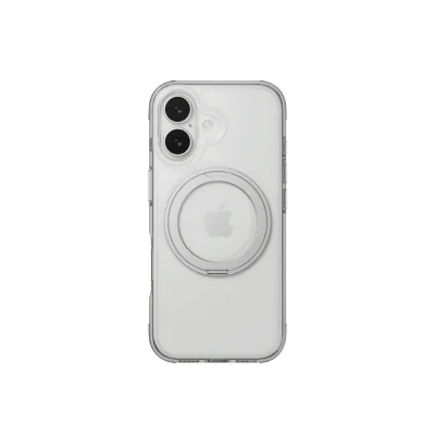 MAGEASY MagStand 360 Case for iPhone 17 – Transparent