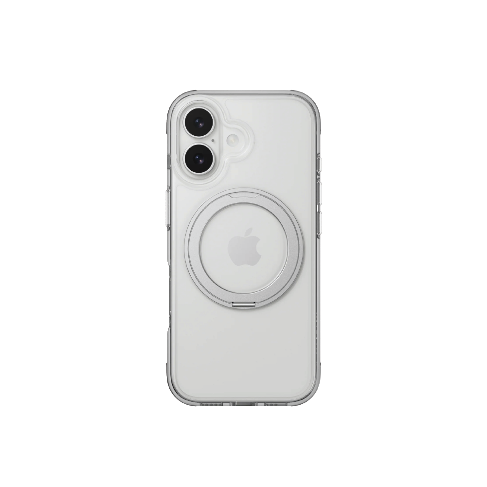 MAGEASY MagStand 360 Case for iPhone 17 – Transparent