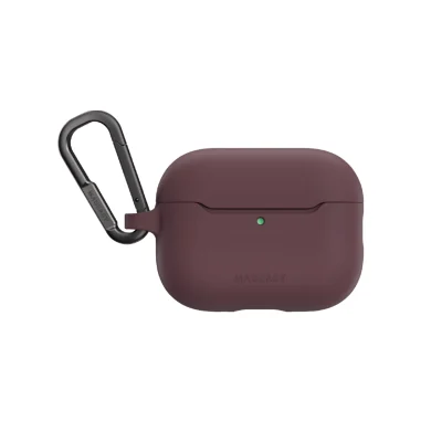 MagEasy SKIN AirPods Case for AirPods Pro 3 - Burgundy Purple